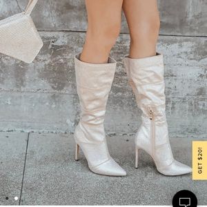 Lulu's Rhinestone Boots